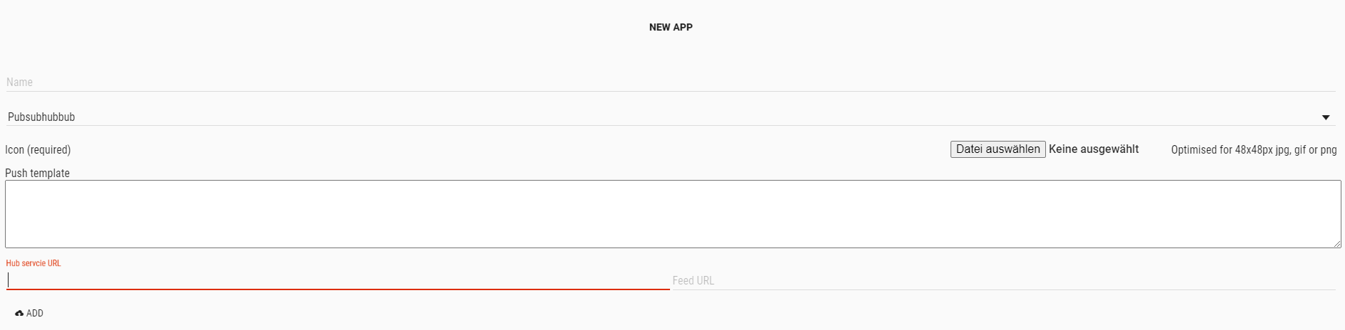 add websub app