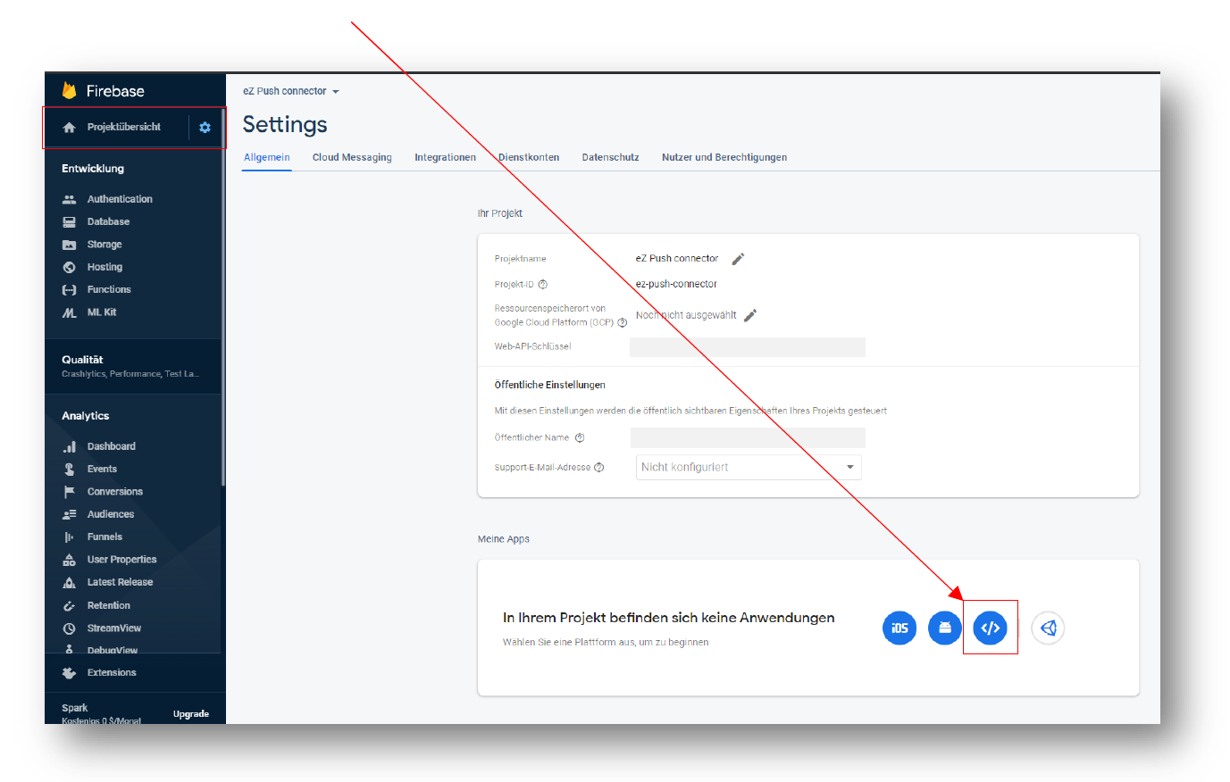 firebase step2